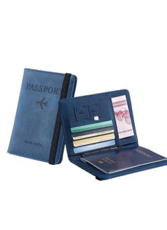 Generic Passport Holder Wallet, Passport Holder with RFID Blocking Technology, for Men and Women, Travel Accessories  - Image 2