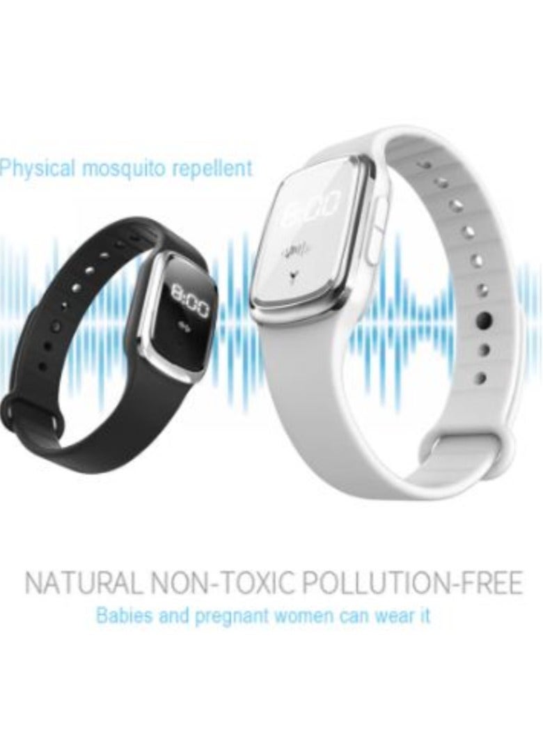 AROAQ 2 PCS Ultrasound Mosquito Watch Wristband Summer Mosquito Repellent Bracelet Insect Band Children Adult Outdoor Anti-mosquito Artifact - Image 3