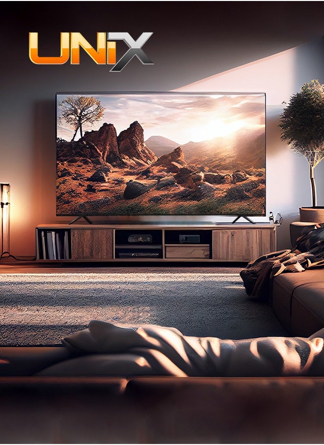 يونيكس شاشة سمارت - 50 بوصة - FHD - LED - نظام اندرويد -FHD50STRA  - Image 3