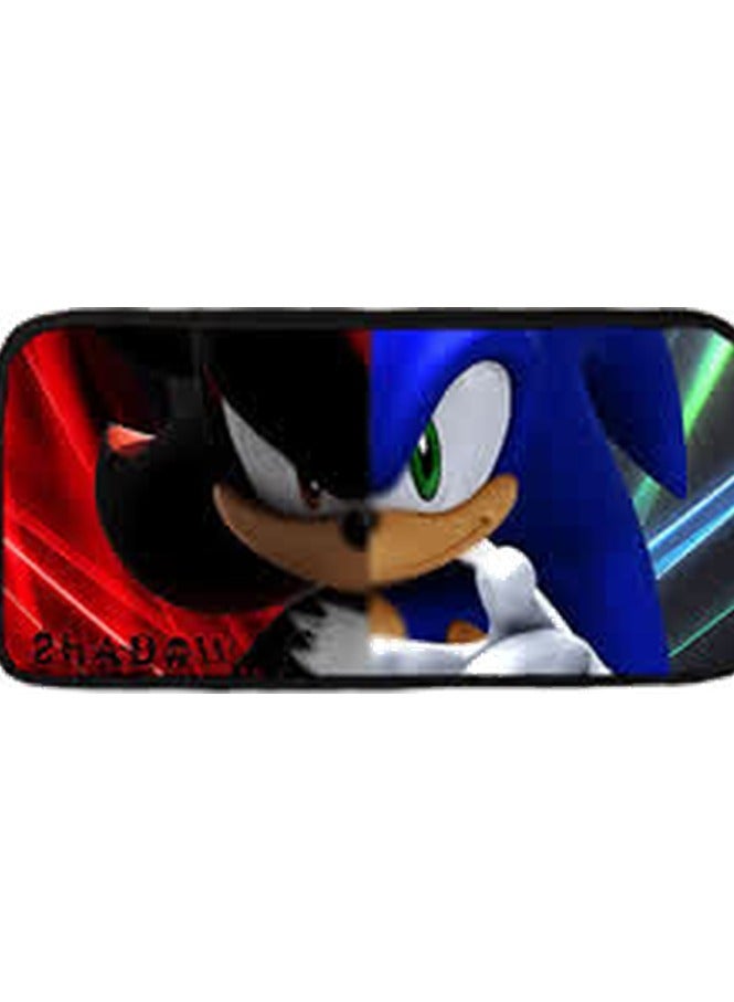 2024 new Sonic backpack student large-capacity schoolbag Sonic 2 animation sacker bag pen bag,2-Three-piece set - Sonic  - Image 2