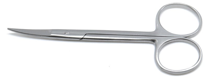 SUPERIOR INSTRUMENTS Dental Iris Scissors Curved 4.5" Surgical Veterinary First Aid Cutting Orthodontics Instruments - Image 2