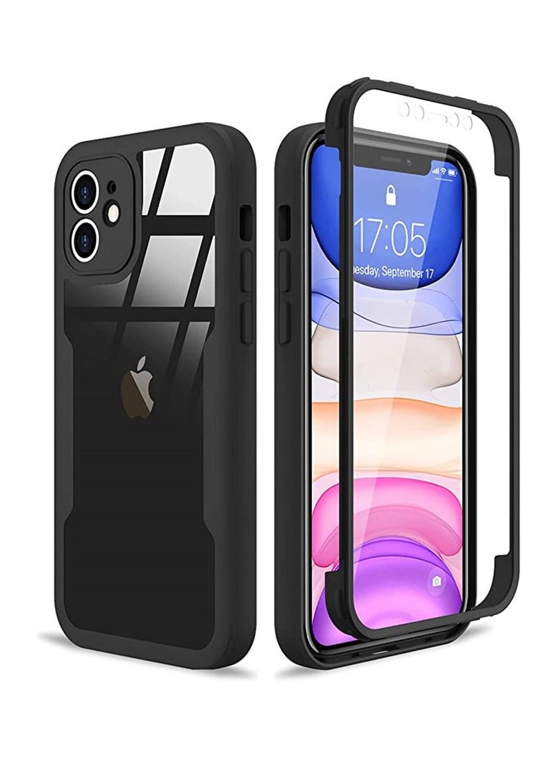 iPhone 14 Pro Case Black 360 degree full body Protection - Image 3