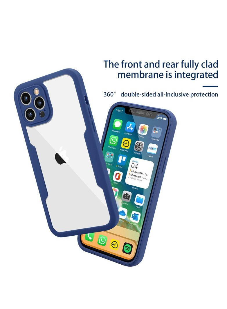 iPhone 14 Pro Case Black 360 degree full body Protection - Image 5