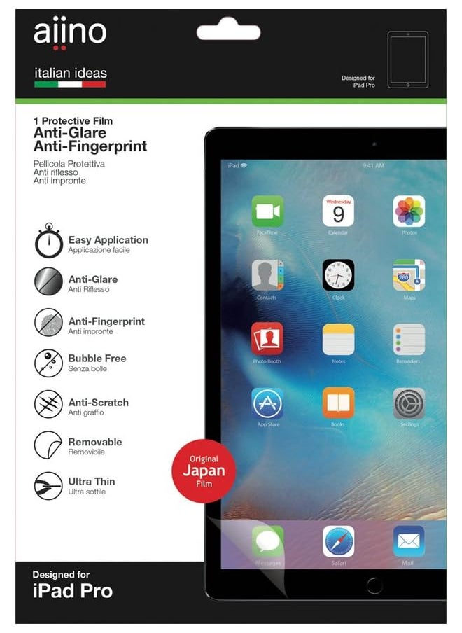 aiino Aiino Aispappro-Agl Screen Protector For Tablet Ipad Pro - Anti-Glare (Pack Of1) 