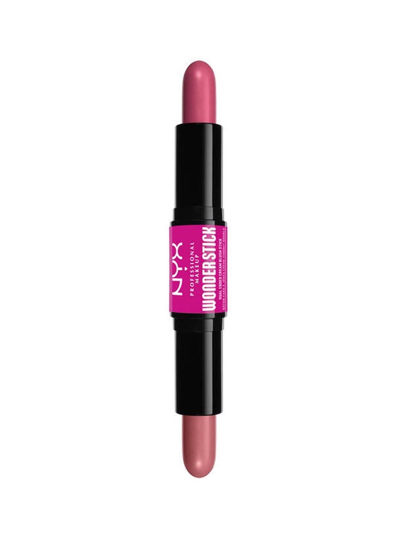NYX PROFESSIONAL MAKEUP WONDER STK CRM BLUSH LT PEACH N BABY PINK  - Image 1