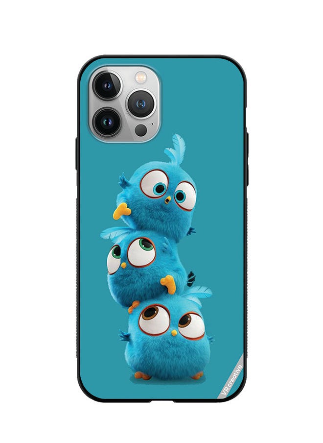 VR CREATIVE Protective Case Cover For Apple iPhone 11 Pro Max Fur Cartoon Design Multicolour  - Image 1