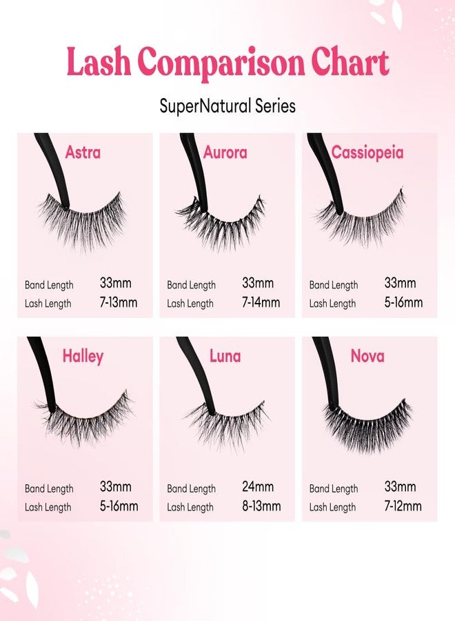 Silly George SuperNatural Lash | Clear and Flexible Band, Natural Look, Comfortable, Lightweight (Astra) - Image 5