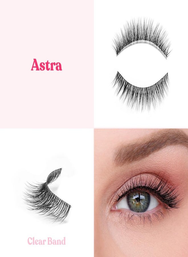 Silly George SuperNatural Lash | Clear and Flexible Band, Natural Look, Comfortable, Lightweight (Astra) - Image 2