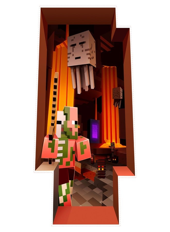 جينكس ملصق حائط قابل للإزالة من JINX Minecraft The Nether لغرفة الأطفال - Image 1
