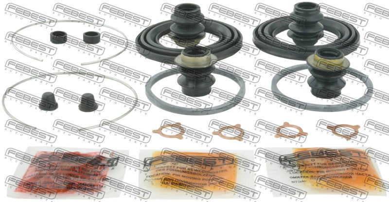Front Brake Caliper Repair Kit (Set For Two Sides) Febest - 0175-SXA10F