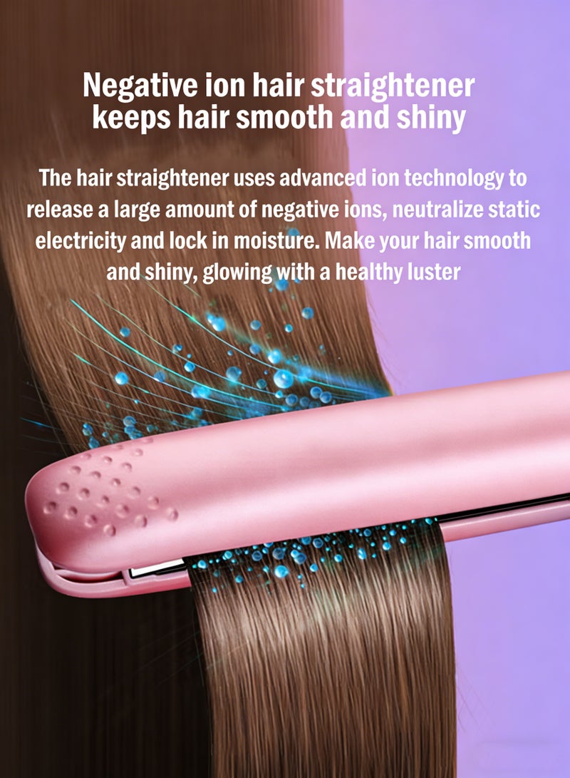 CubeG Professional Hair Straightener  | Hair Straightener and Curler 2 in 1  for with 10s Fast Heating,Suitable for All Personal Professional Salon Hairstyles, Gift for Girls Women - Image 4
