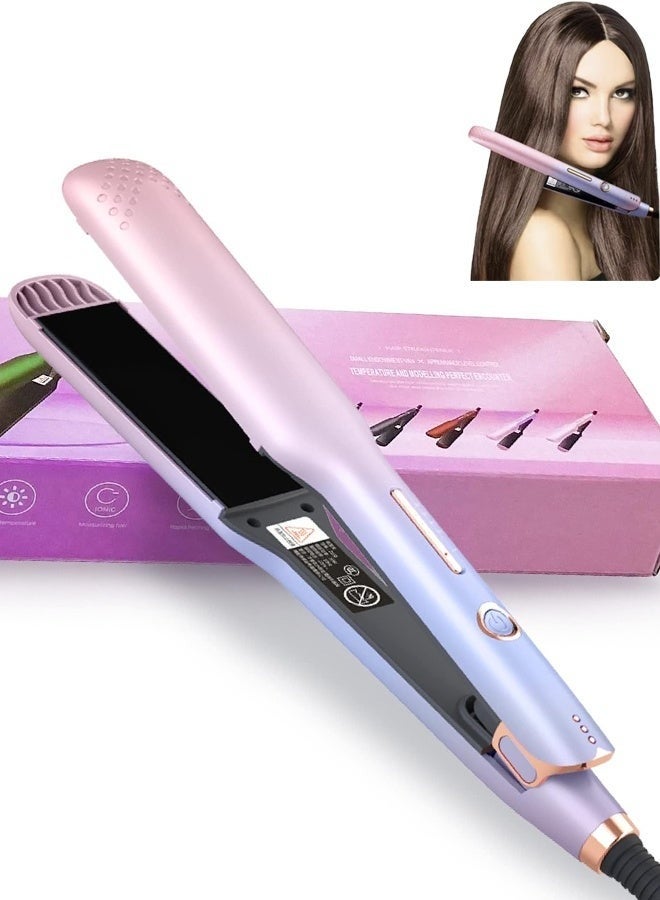 CubeG Professional Hair Straightener  | Hair Straightener and Curler 2 in 1  for with 10s Fast Heating,Suitable for All Personal Professional Salon Hairstyles, Gift for Girls Women - Image 1