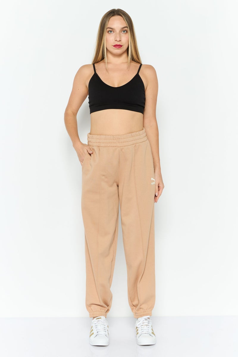 PUMA Women Sportswear Fit Training Sweatpants, Dusty Tan  - Image 3