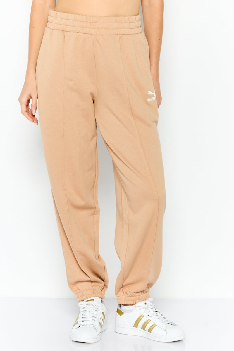 PUMA Women Sportswear Fit Training Sweatpants, Dusty Tan  - Image 1