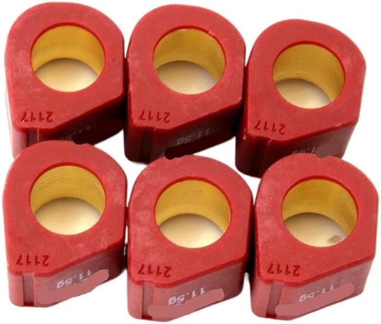 أوزان بكرات تغيير سرعة لسباقات الدراجات النارية 21x17mm 9g 11.5g 13g مناسبة للطرازات 125 200 250 300ie 250ie 200cc (21x17mm 11.5g) - Image 1