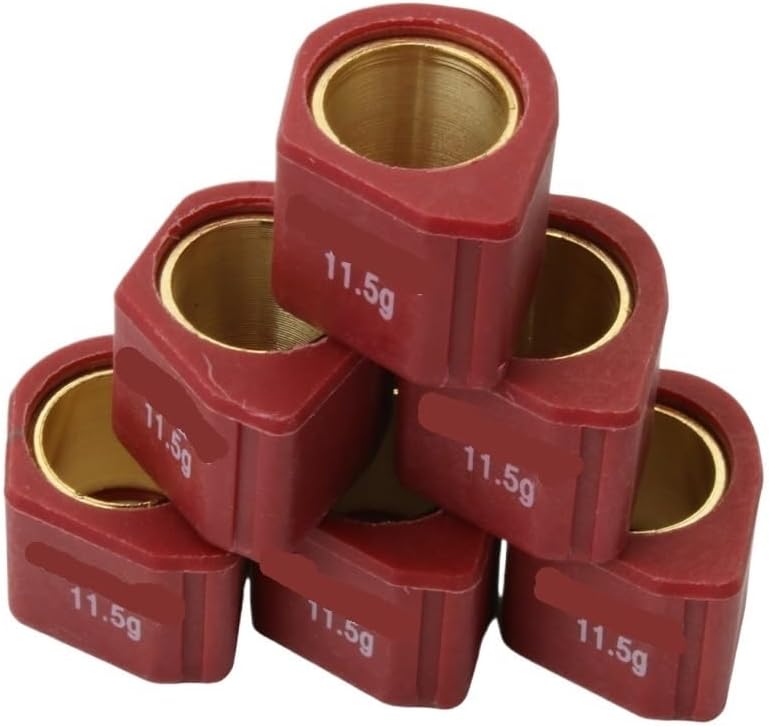 أوزان بكرات تغيير سرعة لسباقات الدراجات النارية 21x17mm 9g 11.5g 13g مناسبة للطرازات 125 200 250 300ie 250ie 200cc (21x17mm 11.5g) - Image 5