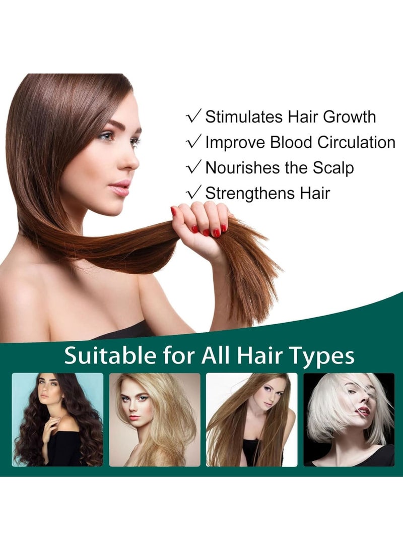 KASTWAVE Ginger Hair Oils, Pure Organic Ginger Hair Growth Serum, Moisturize,  Repair Thin Root, Restore Follicles Essence, Suitable for Hair Growth, Dry Damaged Hair, Hair Loss Scalp Treatment  - Image 5
