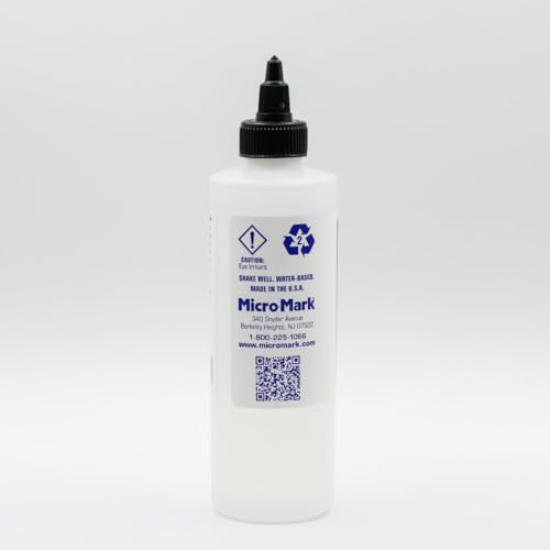 Micro-Mark Airbrush Paint Thinner, 8oz - Made in USA Acrylic Paint Thinner for Models, Miniatures, and Crafts - Image 3