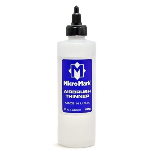 Micro-Mark Airbrush Paint Thinner, 8oz - Made in USA Acrylic Paint Thinner for Models, Miniatures, and Crafts - Image 5