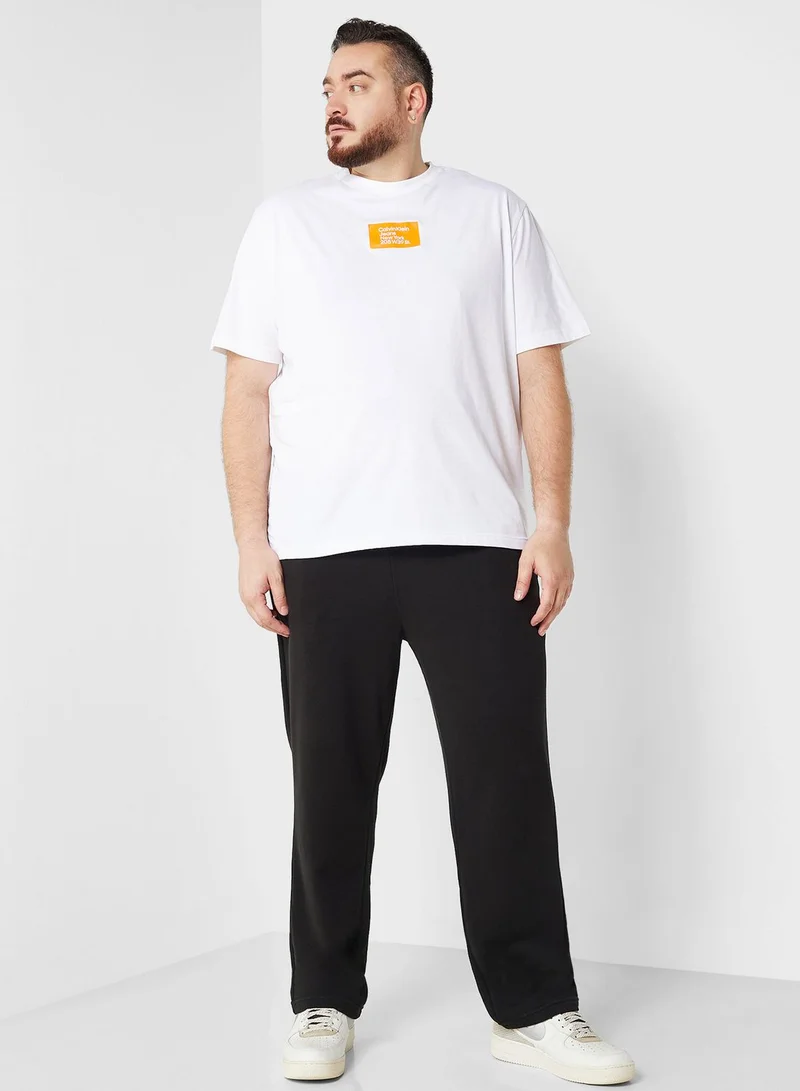 Calvin Klein Jeans Logo Plus Size Crew Neck T-Shirt