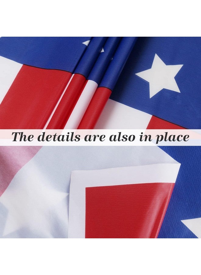 Childom 2 Pack Patriotic Tablecloth, Patriotic Decorations 54" x 108" Disposable Plastic Tablecloth, Birthday Party Table Cloth for Kids, Patriotic Themed Party Supplies for Outside, Picnic, Camping, Memorial - Image 4