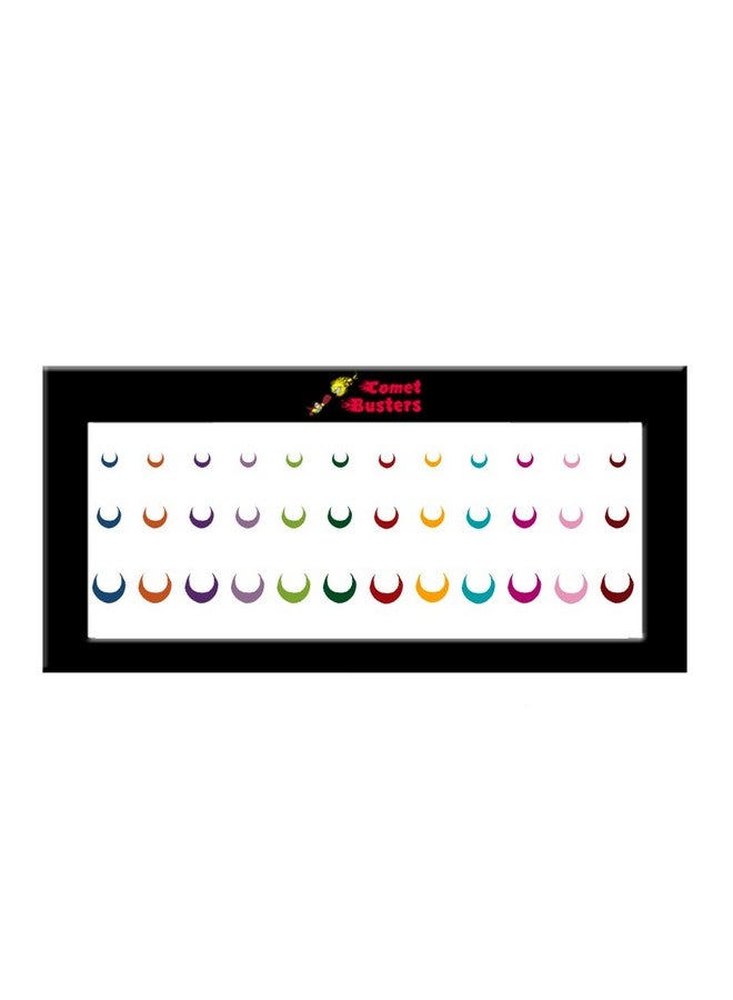 Comet Busters Multicolored Multisized Moon Bindis (5Mm, 7Mm, 9Mm) (Bv1368) - Image 5