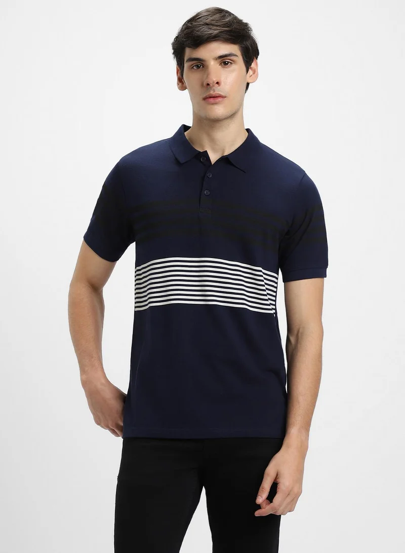 Dennis Lingo Navy Polo T-Shirt For Men For Men For Men