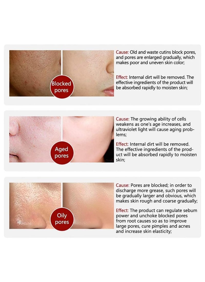 LANBENA Lanbena Pore Skin Care Serum Essence for Shrinking Pores, Relieving Dryness, Oil Control Firming and Moisturizing  - Image 5