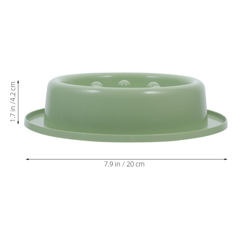 Slow Feeder Dog Bowl Bowl Thickened Dog Feeding Bowl Spill-proof For Cats And Dogs Pet Feeding Bowl Food Holder - Image 3