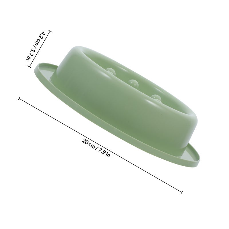 Slow Feeder Dog Bowl Bowl Thickened Dog Feeding Bowl Spill-proof For Cats And Dogs Pet Feeding Bowl Food Holder - Image 2