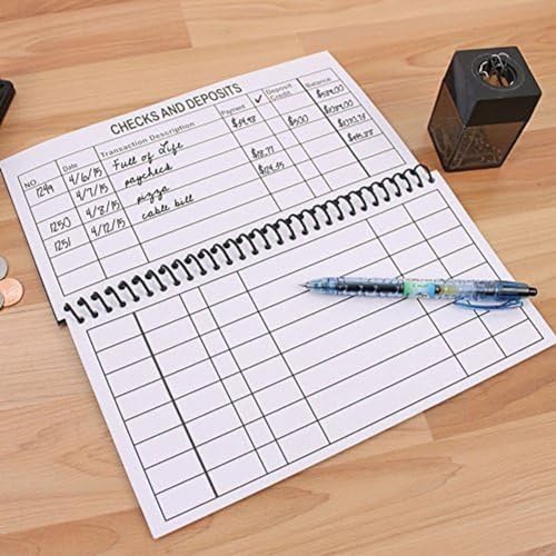 Bandwagon Jumbo Print Check Register Book - Large Print, Easy-to-Read, Spiral Bound, 56 Pages for Personal Accounting, Easy Transaction Reference, 10"L x 5¼"W - Image 4