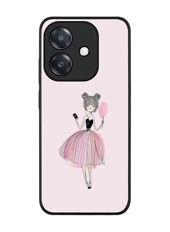 Stylizedd For Oppo A5i Case,Slim fit Camera Protection, Shockproof Thin Phone cover  - Lost in Music