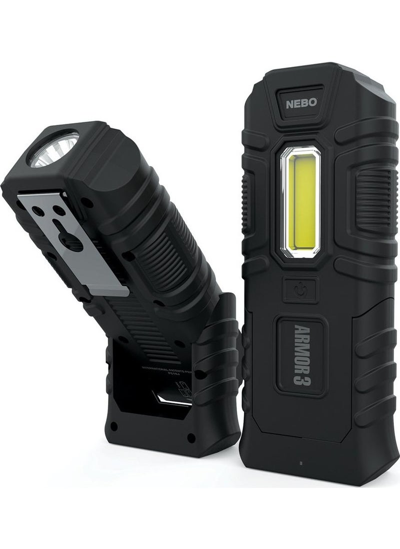 NEBO 6526 Armor 3 360 Lumen LED Flashlight  - Image 2