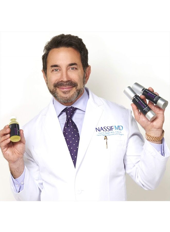 nassif md NassifMD Dermaceuticals Refreshing & Brightening Overnight Illuminating Masque Leaves Skin Soft & Refreshed 4 fl oz - Image 3