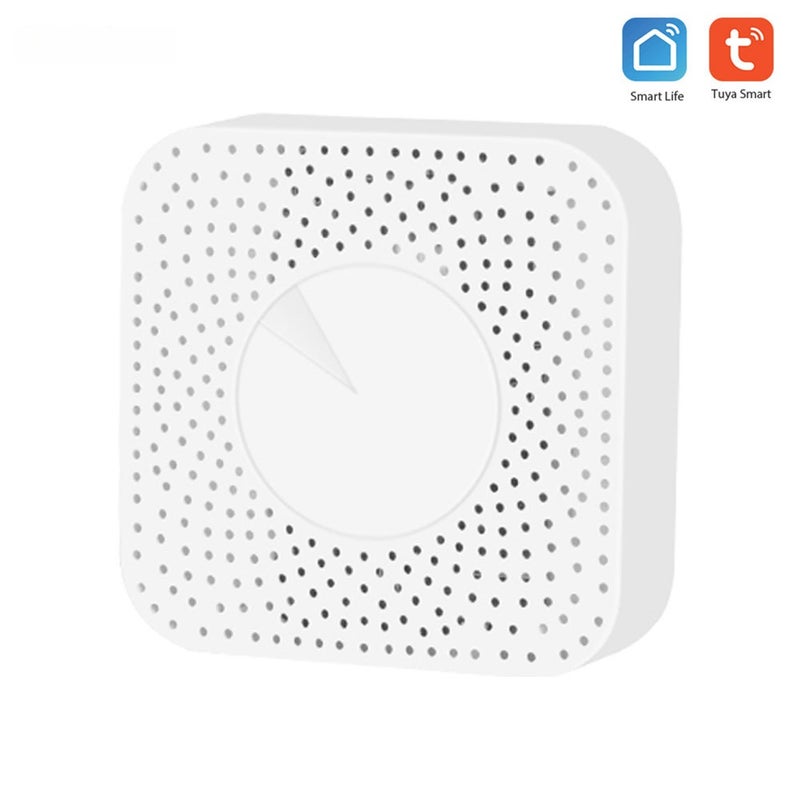 Tuya WiFi Air Quality Monitor 6-in-1 CO2 Meter PM2.5 Formaldehyde TVOC CO2 Temperature Humidity Detector for Home Office - Image 1