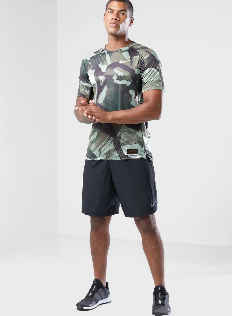 Nike Dri-Fit Pro Camo T-Shirt