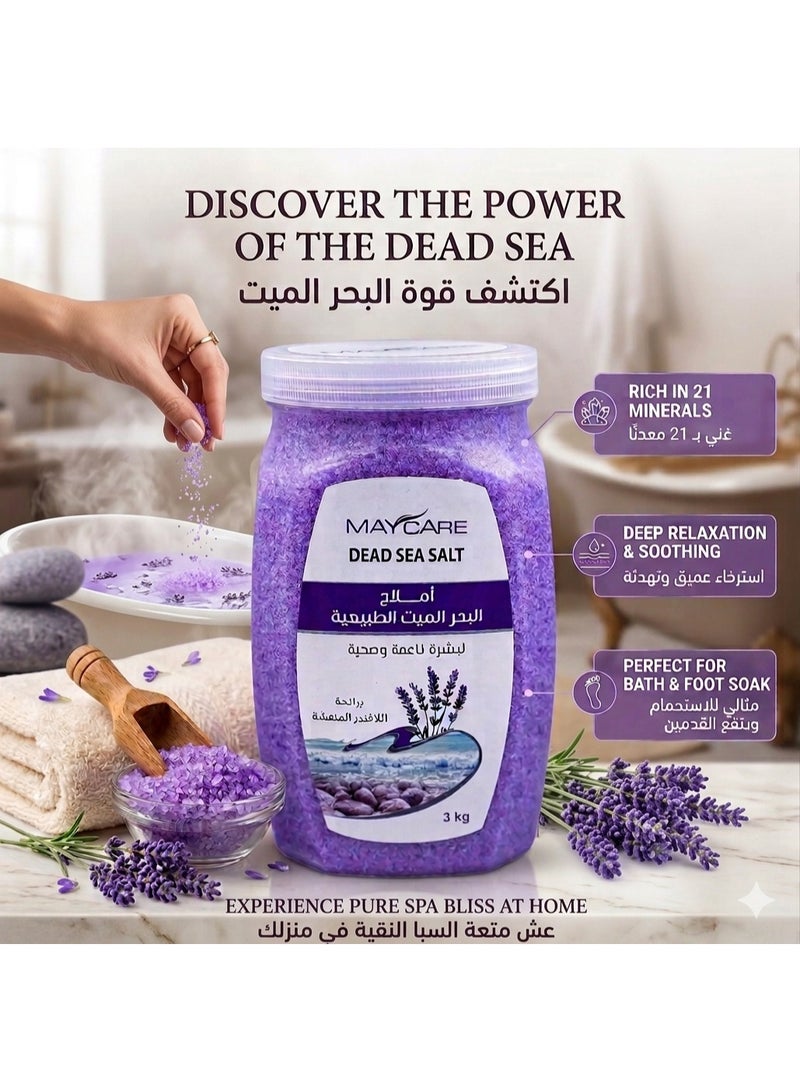 MAYCARE Bath Salt Lavender 3 kg - Image 4