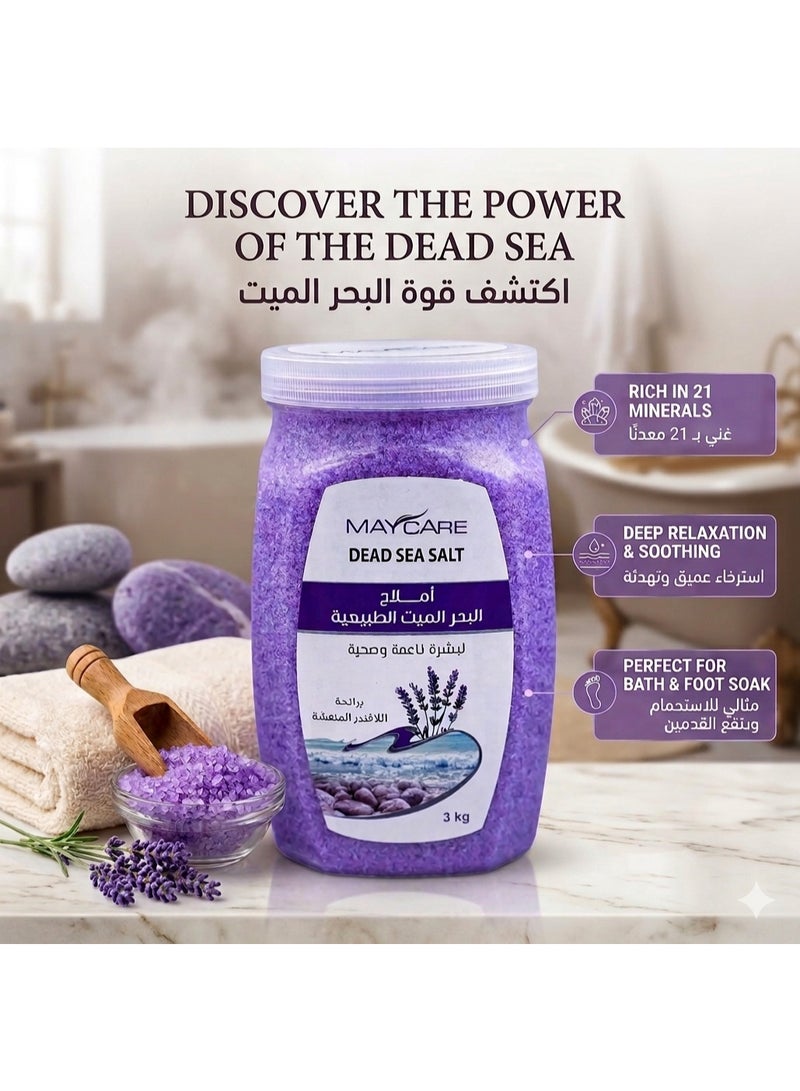 MAYCARE Bath Salt Lavender 3 kg - Image 3