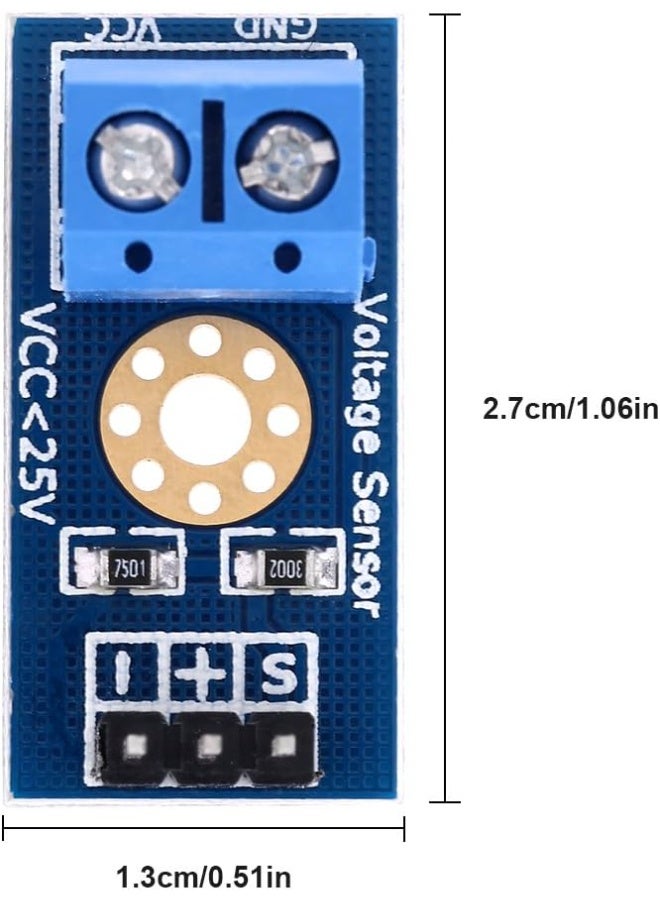 Voltage Sensor Module – DC Voltage Detection Sensor for Arduino, Raspberry Pi & DIY Electronics - Image 4