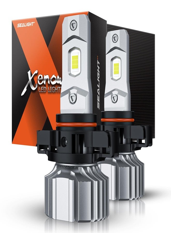 SEALIGHT 5202 LED Fog Light Bulbs or DRL, 18000LM 800% Brightness 5202 5201 PS19W PS24W Fog Lights LED Bulb for Car, 6500K Cool White 984 FT Strong Penetration, 60000 Hours Lifespan, Pack of 2 - Image 1