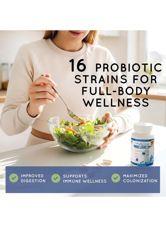 Essential Source TriActive Biotics™ Daily Care Immune Support and Digestive Health - 90 Capsules - Image 2