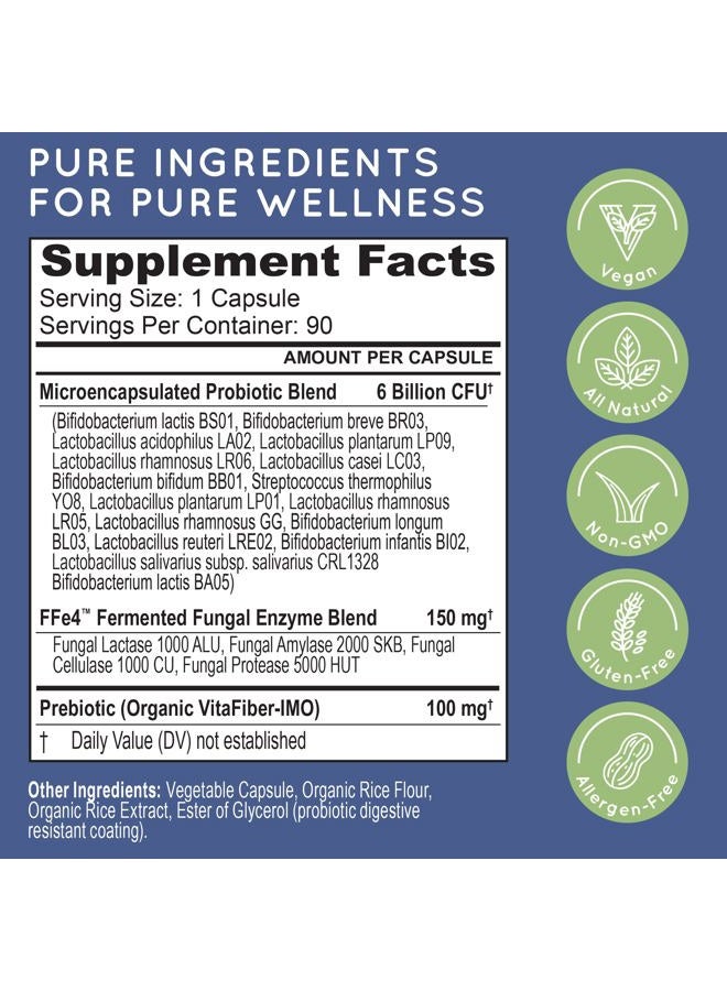 Essential Source TriActive Biotics™ Daily Care Immune Support and Digestive Health - 90 Capsules - Image 3