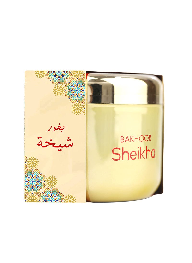 HAMIDI HAMIDI BAKHOOR SHEIKHA 70 GM Incense Fragrance For Home Used with Incense Burner or Mabkhara Natural Hand Dipped Beat Wood Scent  - Image 1