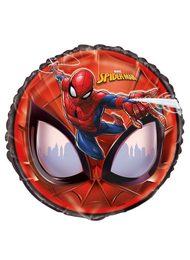 Unique بالون حفلة فويل سبايدرمان الفريد - 18" | أحمر | 1 قطعة - Image 1