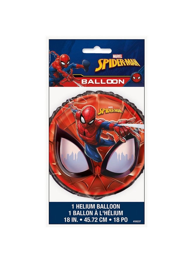 Unique بالون حفلة فويل سبايدرمان الفريد - 18" | أحمر | 1 قطعة - Image 2