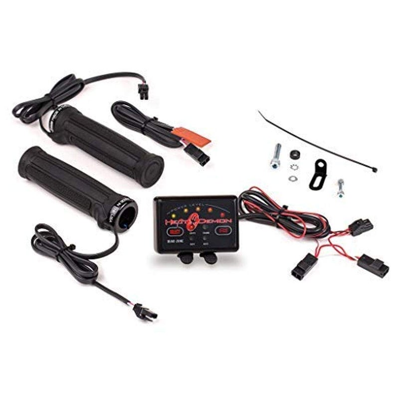 Heat Demon 215048 Quad Zone ATV Clamp-On Heated Grip Kit, Black - Image 3