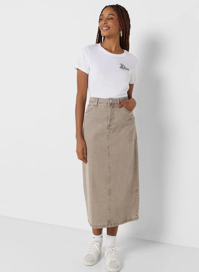 Calvin Klein Jeans Crew Neck Logo T-Shirt
