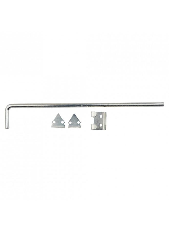National Hardware National Hardware N177-196 835 Cane Bolt in Zinc, 1/2" x 18" 