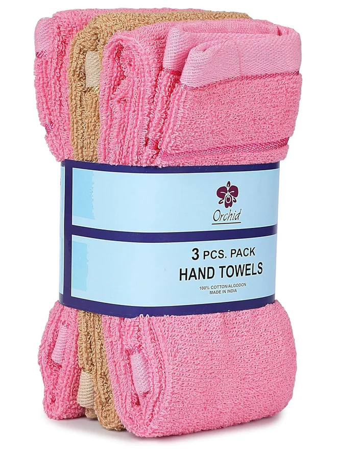 أوركيد طقم مكون من 3 مناشف يد بمقاس 40*60 سم