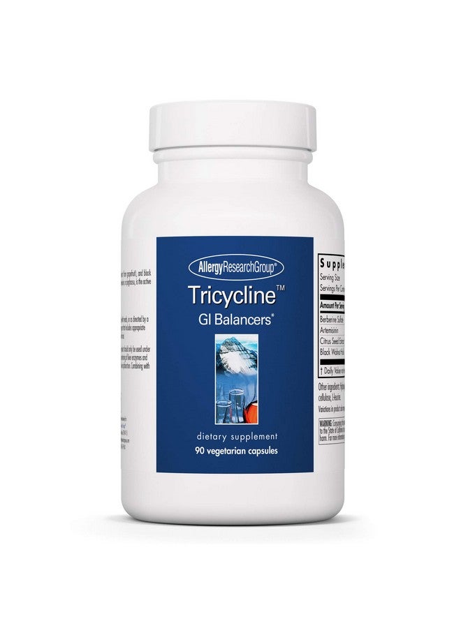 Allergy Research Group Tricycline Broad Spectrum Microbial Balancer 90 Vegetarian Capsules - Image 2